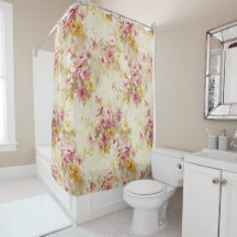 Vintage Watercolor Floral Pattern