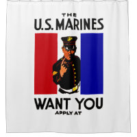Vintage WWI Poster de Recrutamento Marinho