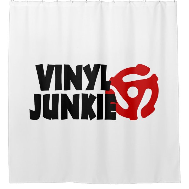 Cortina Para Box Vinyl Junkie (Frente)