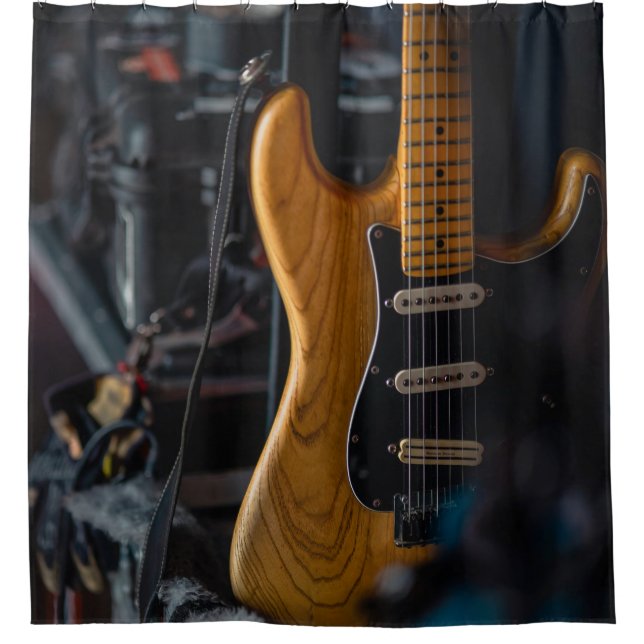 Cortina Para Box Violão bonito (Frente)