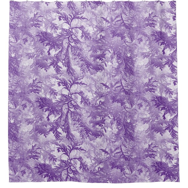 Cortina Para Box Violet Snow (Frente)