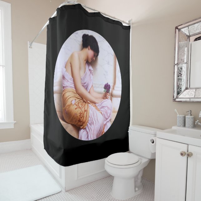 Cortina Para Box Violetas, Violetas Doce c1908 (In Situ)