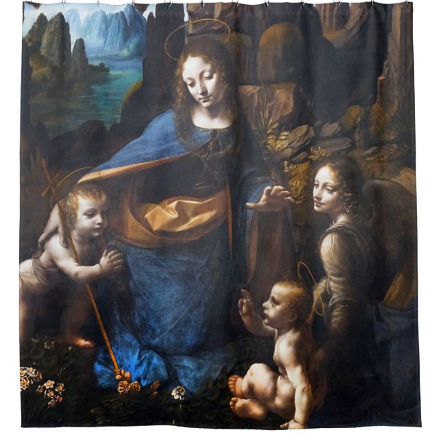 Cortina Para Box Virgem Das Rochas (Frente)