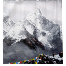 Visão Panorâmica Da Montanha Everest