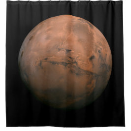 Cortina Para Box Vista do Planeta Marte (Paisagem Marciana) (NASA)
