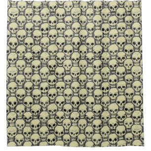 Cortina Para Box Wall o' Skulls