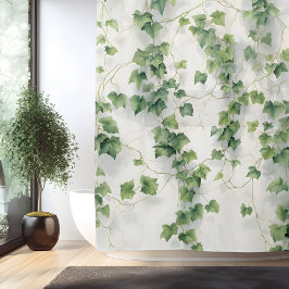 Cortina Para Box Watercolor Ivy League Elegance