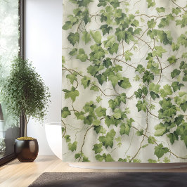 Cortina Para Box Watercolor Ivy League Elegance