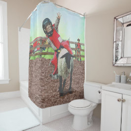 Cortina Para Box Western Rodeo Cowboy Cowboy Mutton Busting