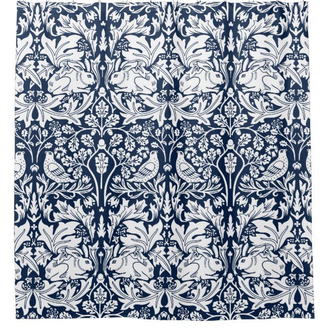 Cortina Para Box William Morris Brer Rabbit Pattern (Frente)