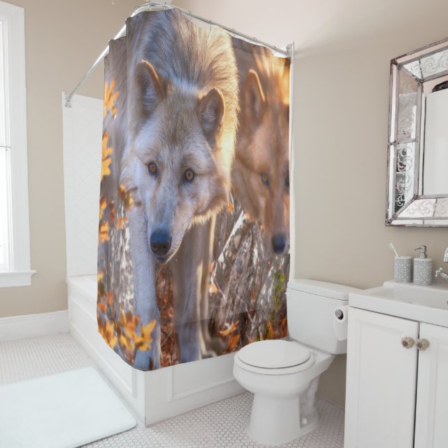 Cortina Para Box Wolf FAMILY OUTUMN (In Situ)