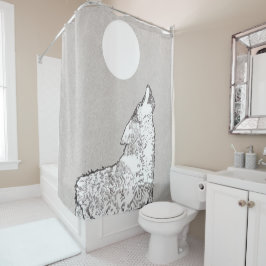 Cortina Para Box Wolf howl