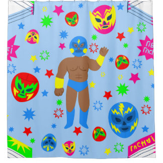 Cortina Para Box wrestling match lucha libre mask luchador wrestler
