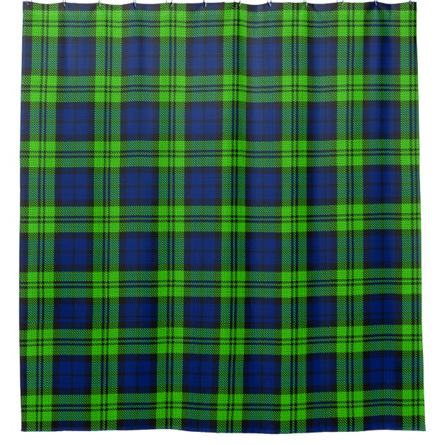 Cortina Para Box Xadrez Blackwatch Tartan (Frente)