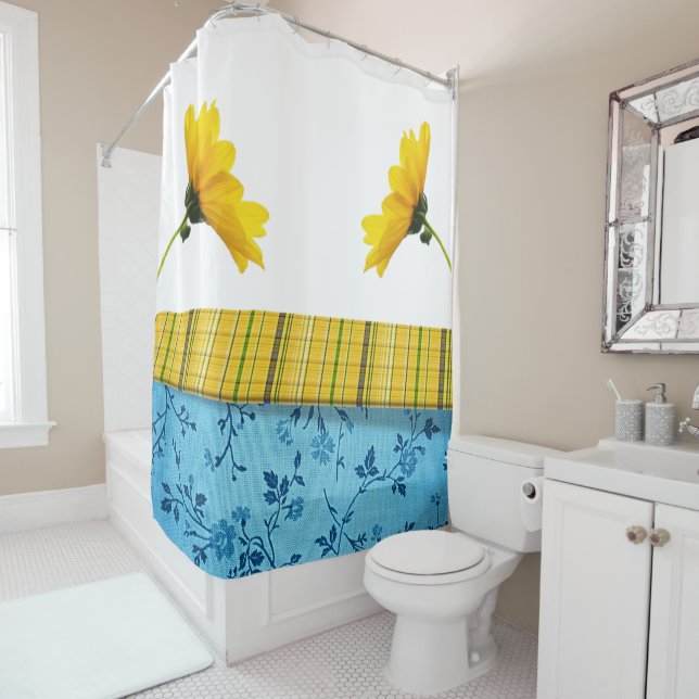 Cortina Para Box Xadrez da cortina do chá (In Situ)