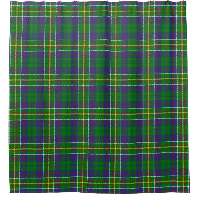 Cortina Para Box Xadrez de Clan Hunter Tartan (Frente)