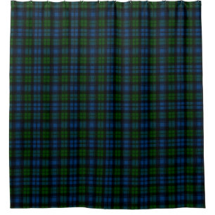 Cortina Para Box Xadrez de Tartan Militar do Clã Escocês Campbell