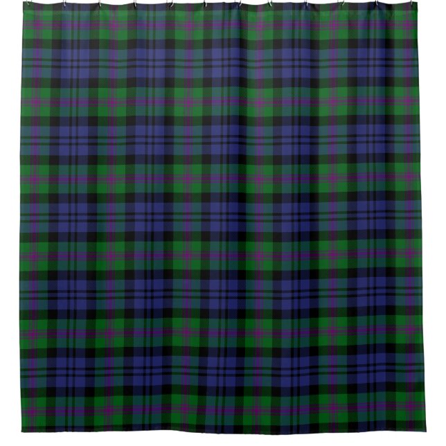 Cortina Para Box Xadrez escocesa Clan Baird Tartan (Frente)