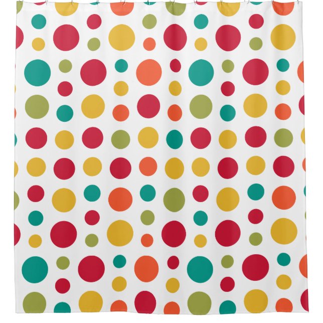 Cortina Para Chuveiro 180115 v2 - Cores 02 - em branco (Frente)