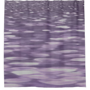 Cortina Para Chuveiro #1 abstrato: Shimmer ultravioleta
