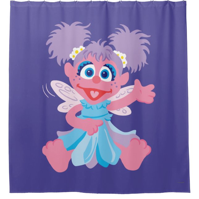 Cortina Para Chuveiro Abby Cadabby Fairy (Frente)