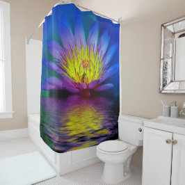 Cortina Para Chuveiro Água Lily