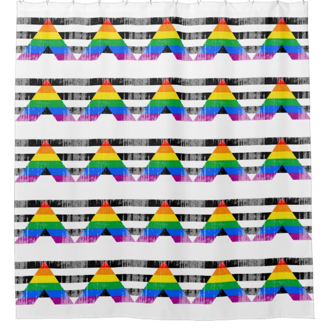 Cortina Para Chuveiro Ally Pride (Frente)