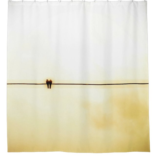 Cortina Para Chuveiro Aves (Frente)