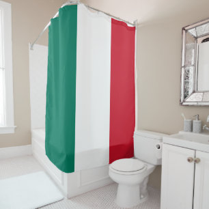 Cortina Para Chuveiro Bandeira de Italia Italia IL italiano Tricolore