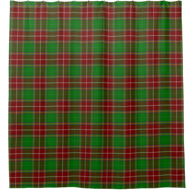 Cortina Para Chuveiro Baxter Tartan (Frente)