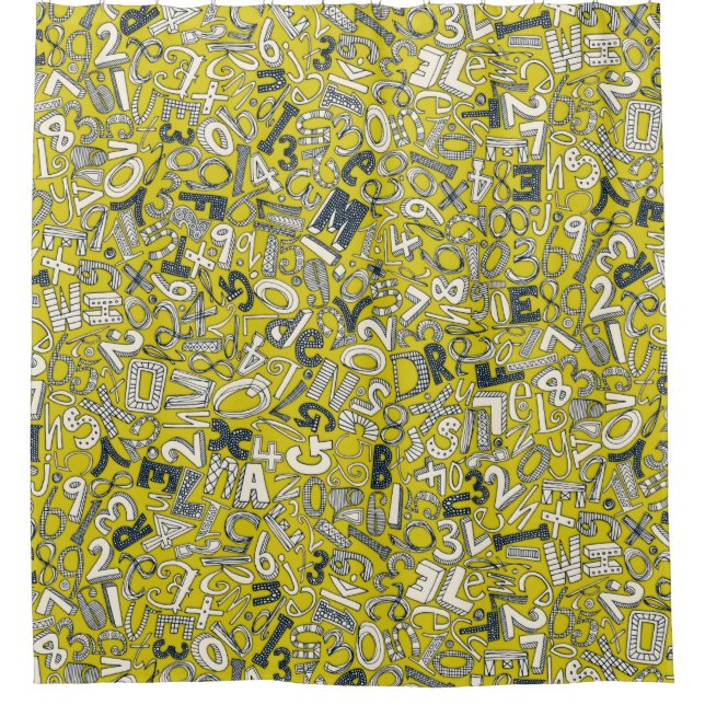 Cortina Para Chuveiro Cartreso A1B2C3 (Frente)