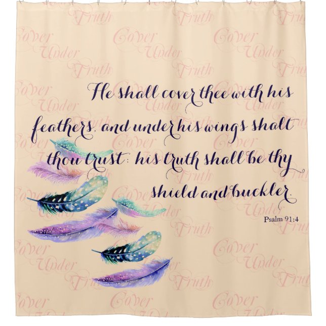 Cortina Para Chuveiro Christian ELE VAI COBRIR (Frente)