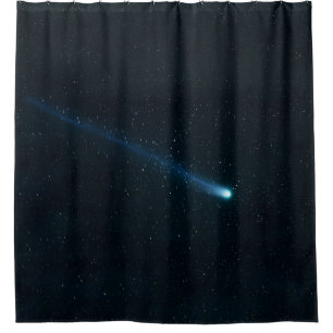 Cortina Para Chuveiro Cometa no céu nocturno