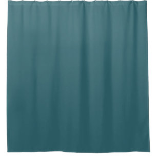 Cortina Para Chuveiro Cor Sólida do Azul Peacock (Teal Escuro ou Aqua Pr
