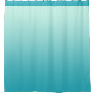 Cortina Para Chuveiro Cores macias dos inclinações - azul de oceano +