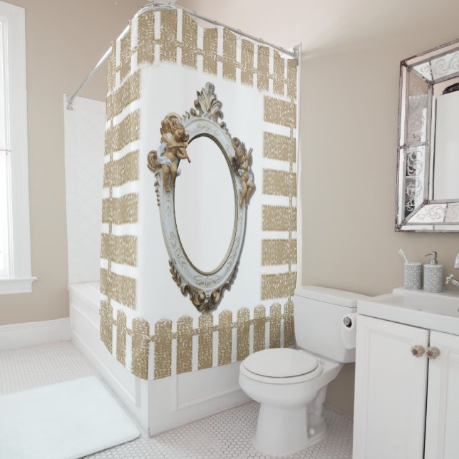 Cortina Para Chuveiro Cortina chá (In Situ)