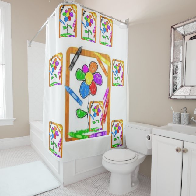 Cortina Para Chuveiro Cortina de chá (In Situ)