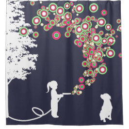 Cortina Para Chuveiro cortina de chá banksy do marinho do estilo dos