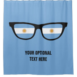 Cortina Para Chuveiro Cortina de chá personalizada do Argentina Shades