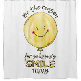 Cortina Para Chuveiro Cortina de chá "Seja a razão"