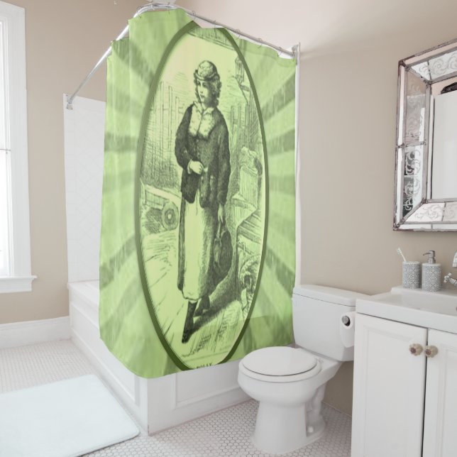 Cortina Para Chuveiro Cortina de chuveiro vitoriana (In Situ)