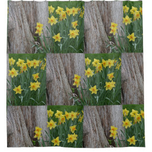 Cortina Para Chuveiro Daffodils Springtime