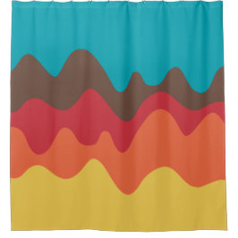 Cortina Para Chuveiro Desenho de som 08