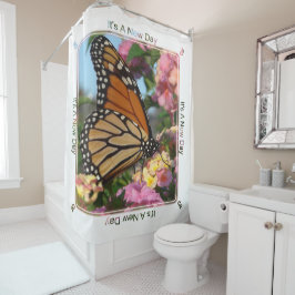 Cortina Para Chuveiro É um novo dia