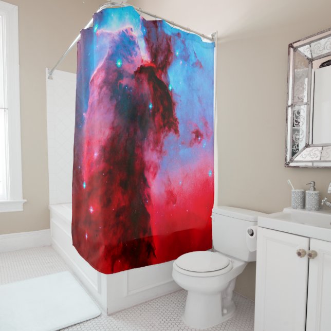 Cortina Para Chuveiro Eagle Nebula Stellar Spire (In Situ)