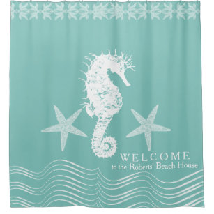 Get Wallpaper Cortinas Para Banheiro Cavalo Mar Zazzle Com Br HD