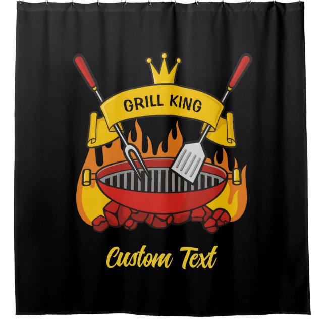 Cortina Para Chuveiro Grill King (Frente)