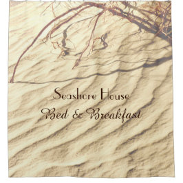 Cortina Para Chuveiro Hospitalidade Personalizada da Areia de Bed e Café