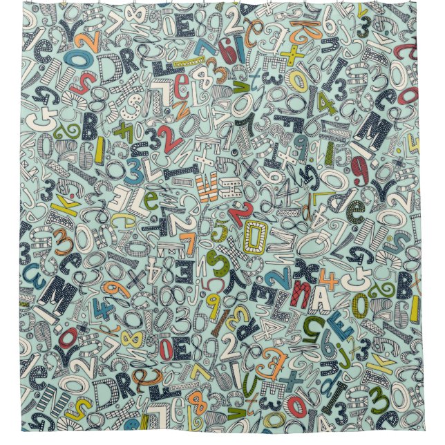 CORTINA PARA CHUVEIRO ICE A1B2C3 (Frente)