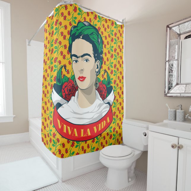 Cortina Para Chuveiro La Vida de Frida Kahlo | Viva (In Situ)